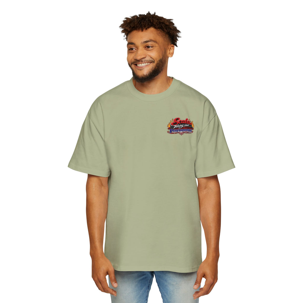 Heavy Duty — "Scala Tuning" Car Culture Oversized Shirt