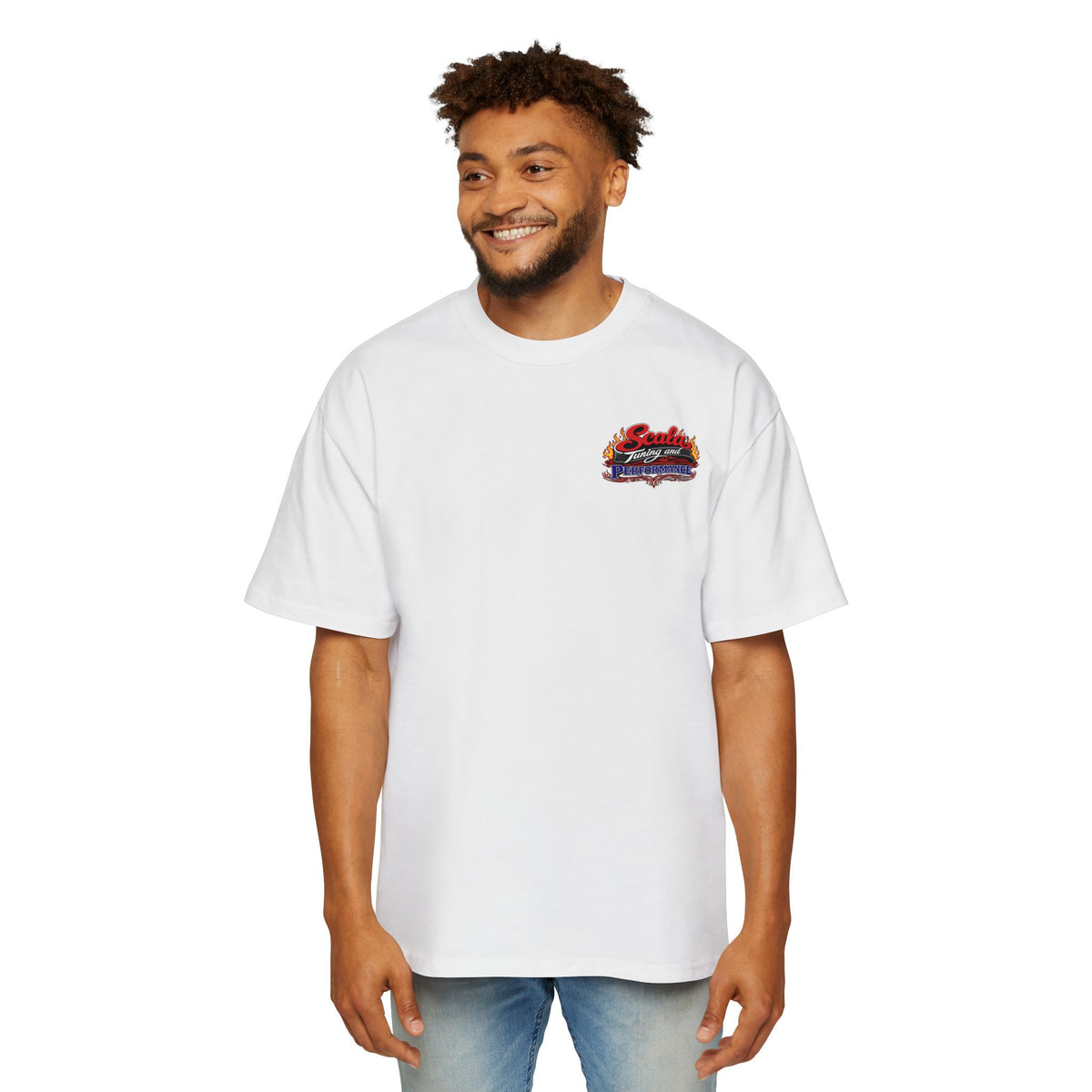 Heavy Duty — "Scala Tuning" Car Culture Oversized Shirt