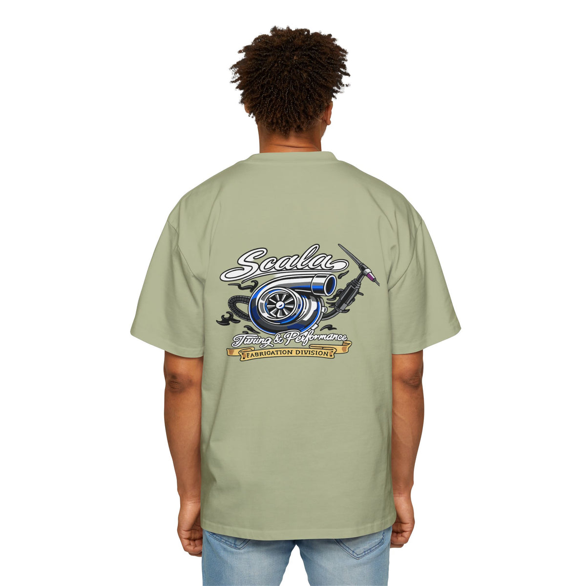 Heavy Duty — "Scala Tuning" Car Culture Oversized Shirt