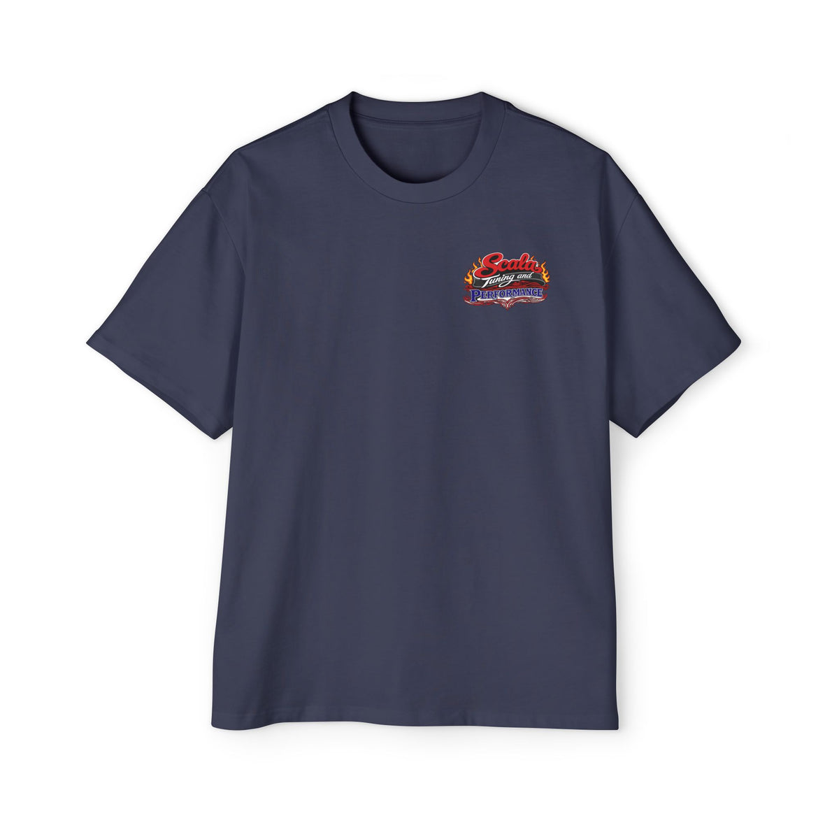 Heavy Duty — "Scala Tuning" Car Culture Oversized Shirt