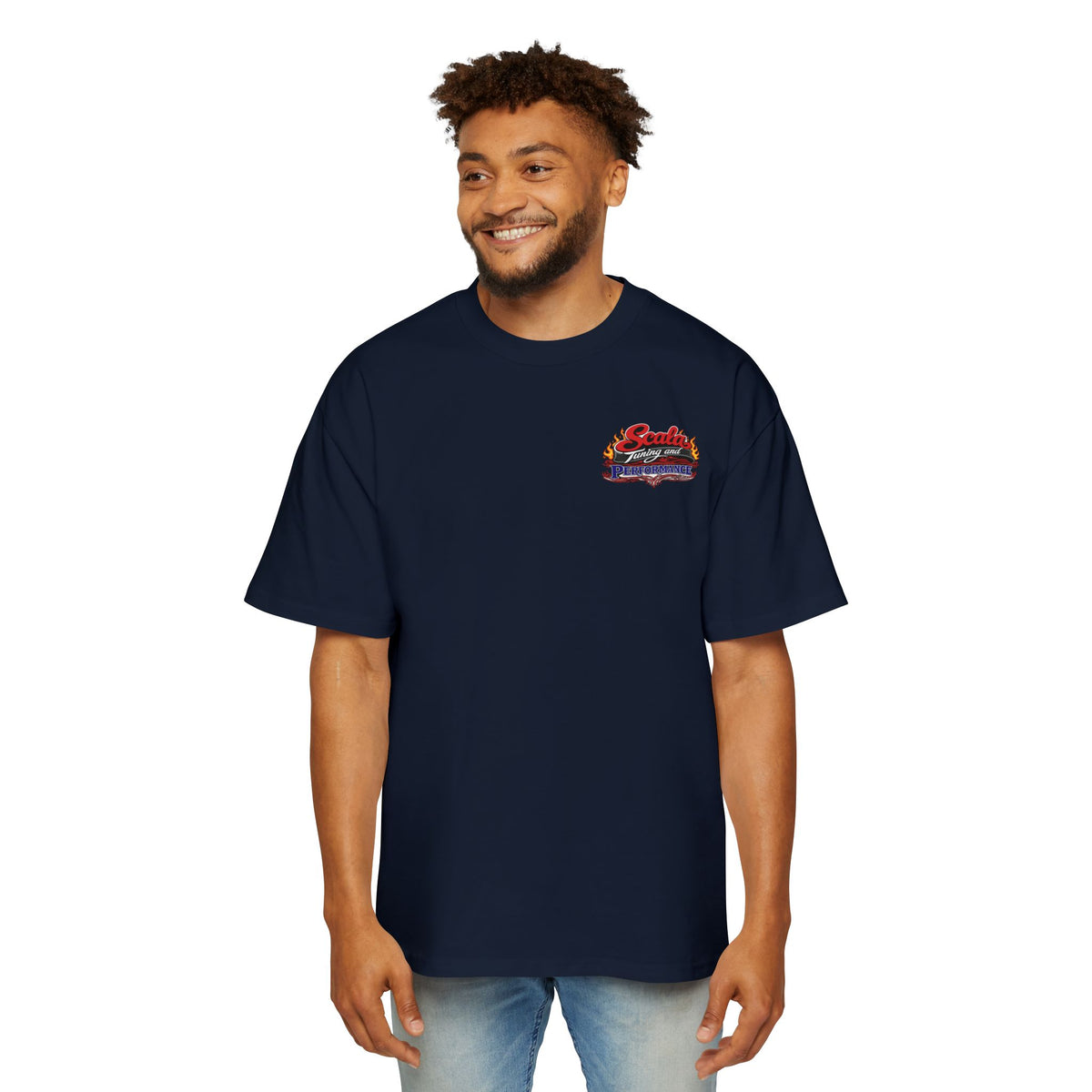 Heavy Duty — "Scala Tuning" Car Culture Oversized Shirt