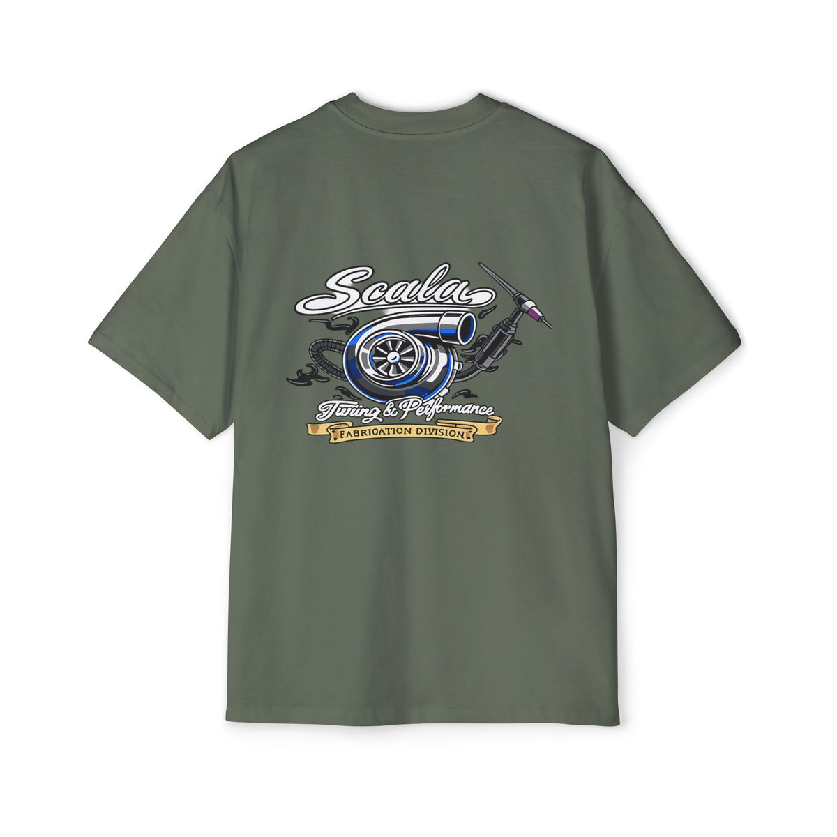 Heavy Duty — "Scala Tuning" Car Culture Oversized Shirt
