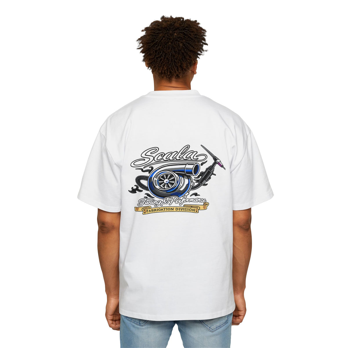 Heavy Duty — "Scala Tuning" Car Culture Oversized Shirt