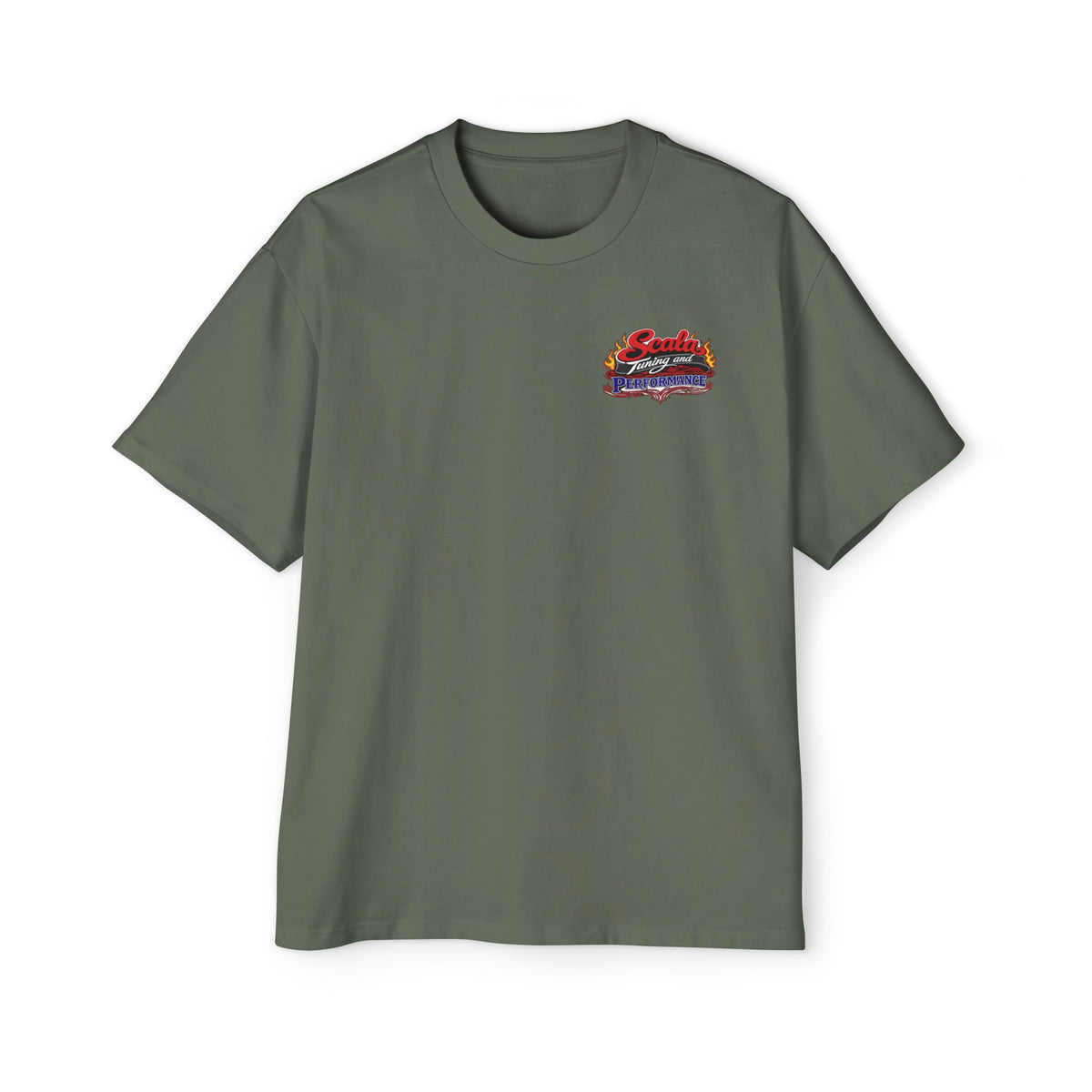 Heavy Duty — "Scala Tuning" Car Culture Oversized Shirt