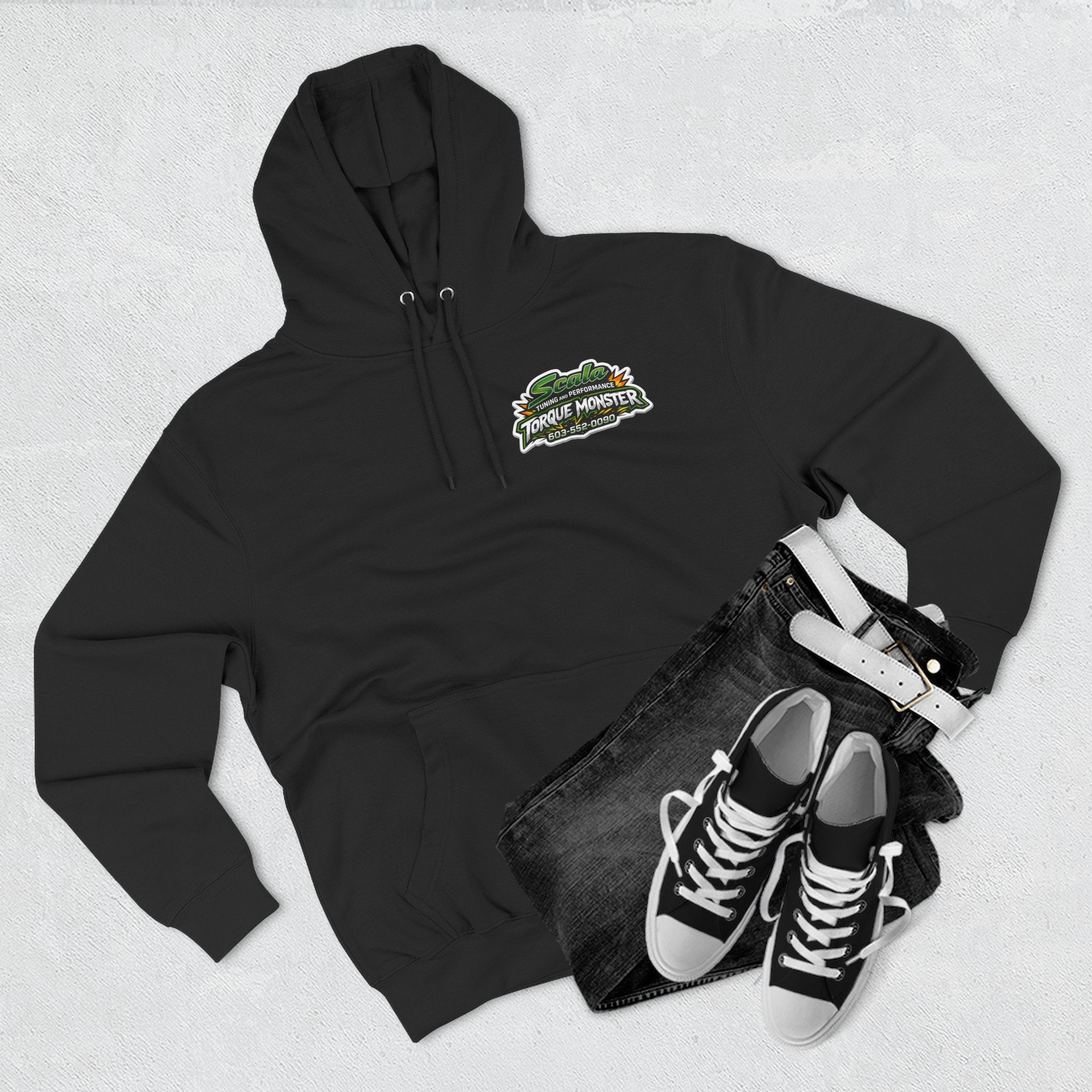 Section 8 2JZ Car Hoodie — Racing Turbo Engine Graphic Fleece Pullover