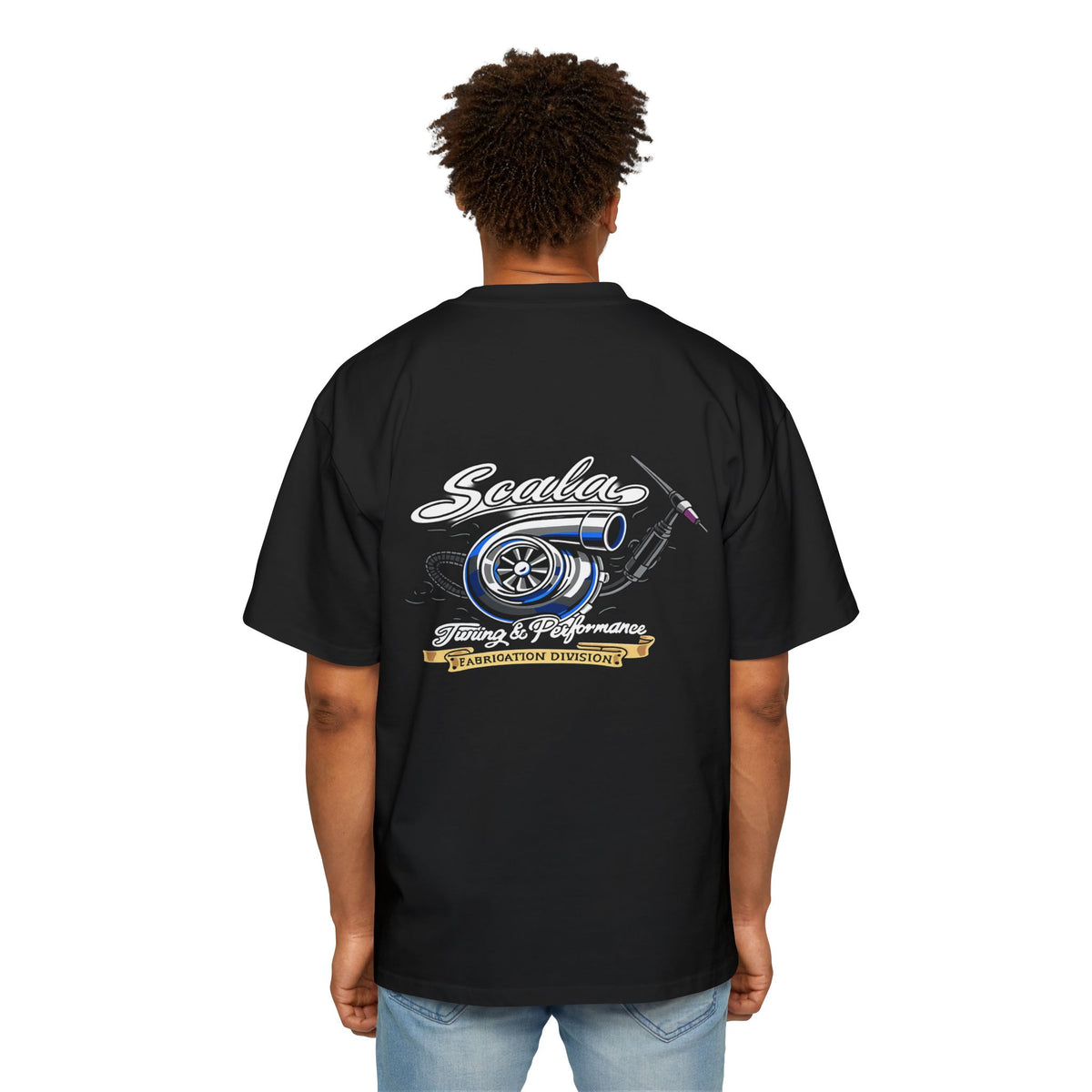 Heavy Duty — "Scala Tuning" Car Culture Oversized Shirt