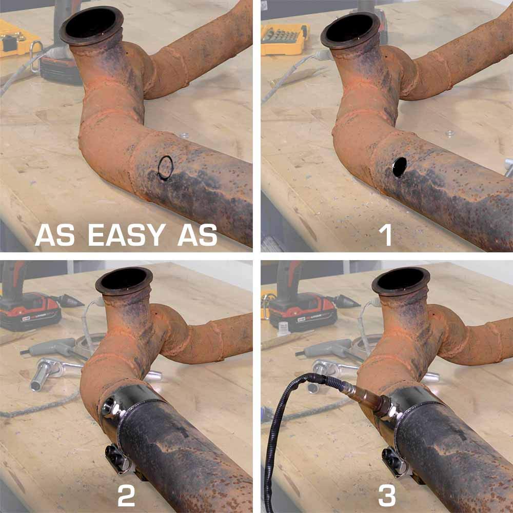 Clamp-On Wideband Air/Fuel Ratio Bung