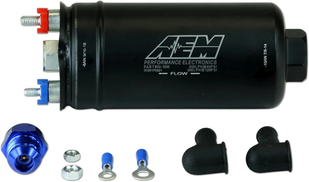 AEM 50-1005 Inline High Flow Fuel Pump (400lph)