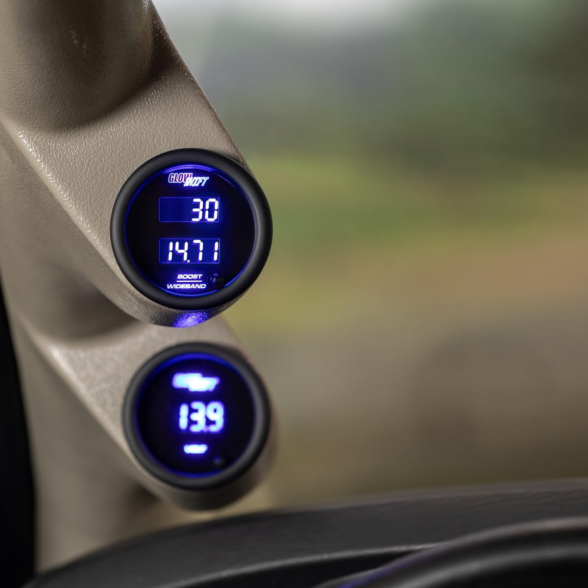 GlowShift Combo Boost/AFR Gauge