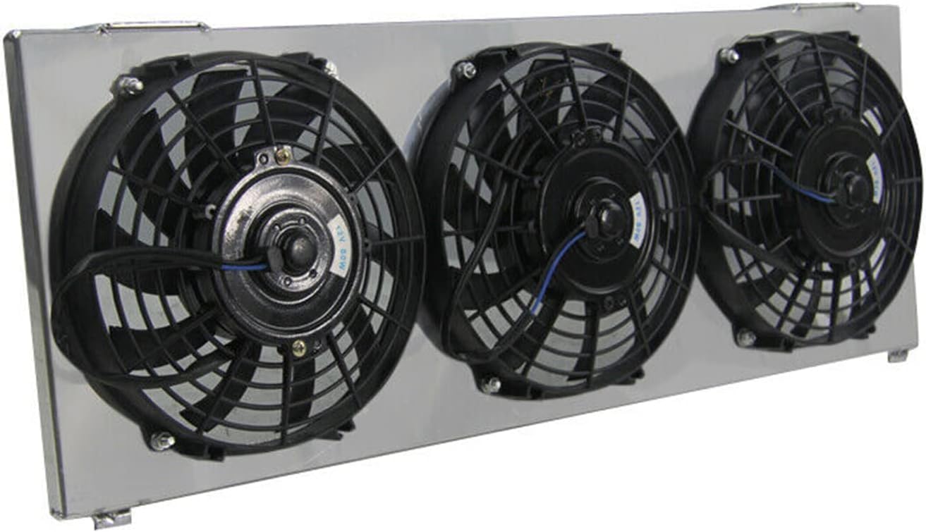 Jeep XJ Triple 9inch Rad Fan Kit
