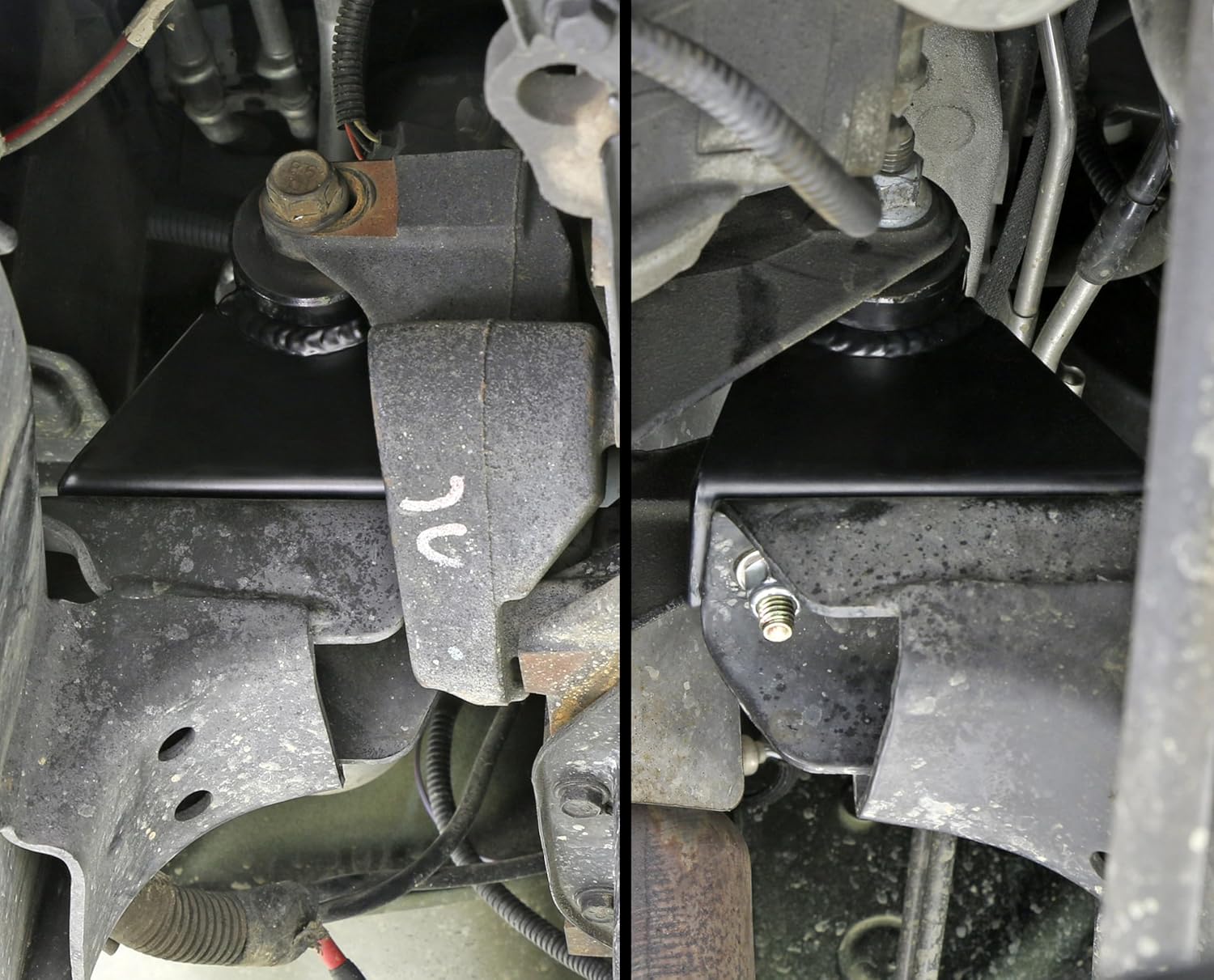 TJ/LJ/YJ/XJ 1 in. Raised Motor MOUNTS