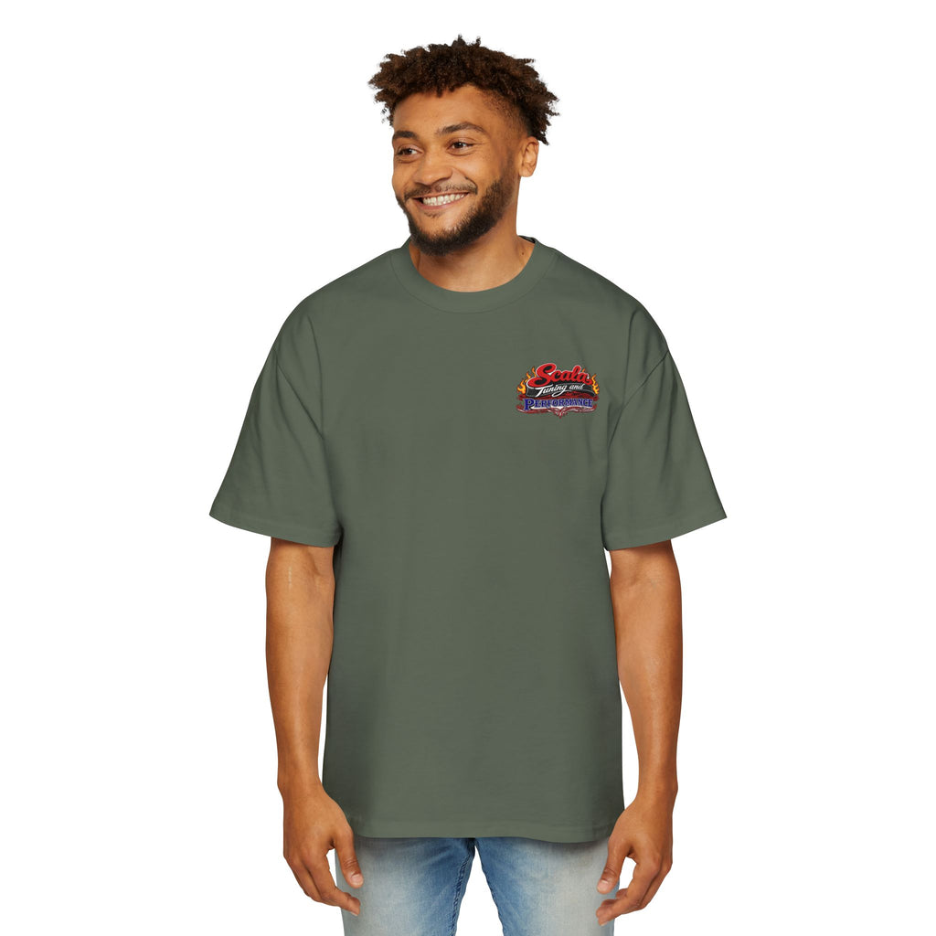Heavy Duty — "Scala Tuning" Car Culture Oversized Shirt