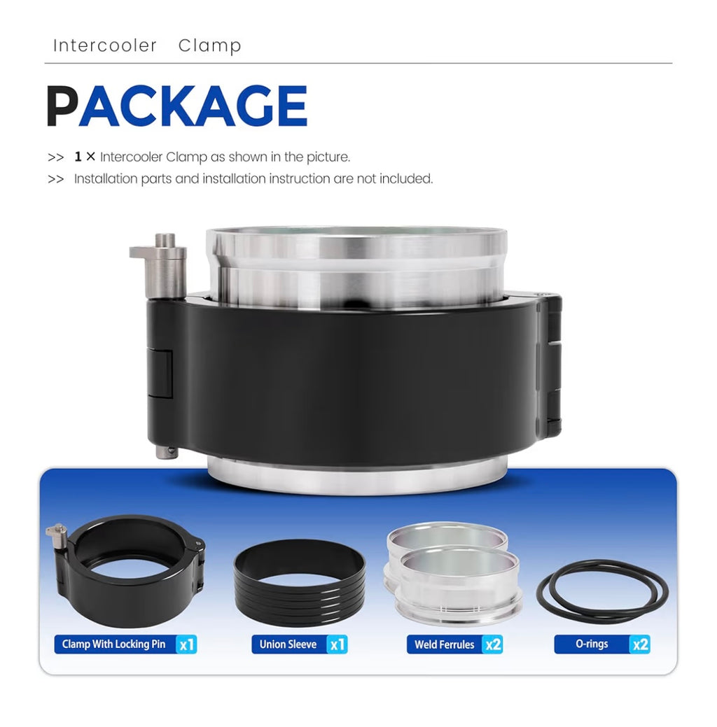 Leak Proof Charge Pipe V-Bands