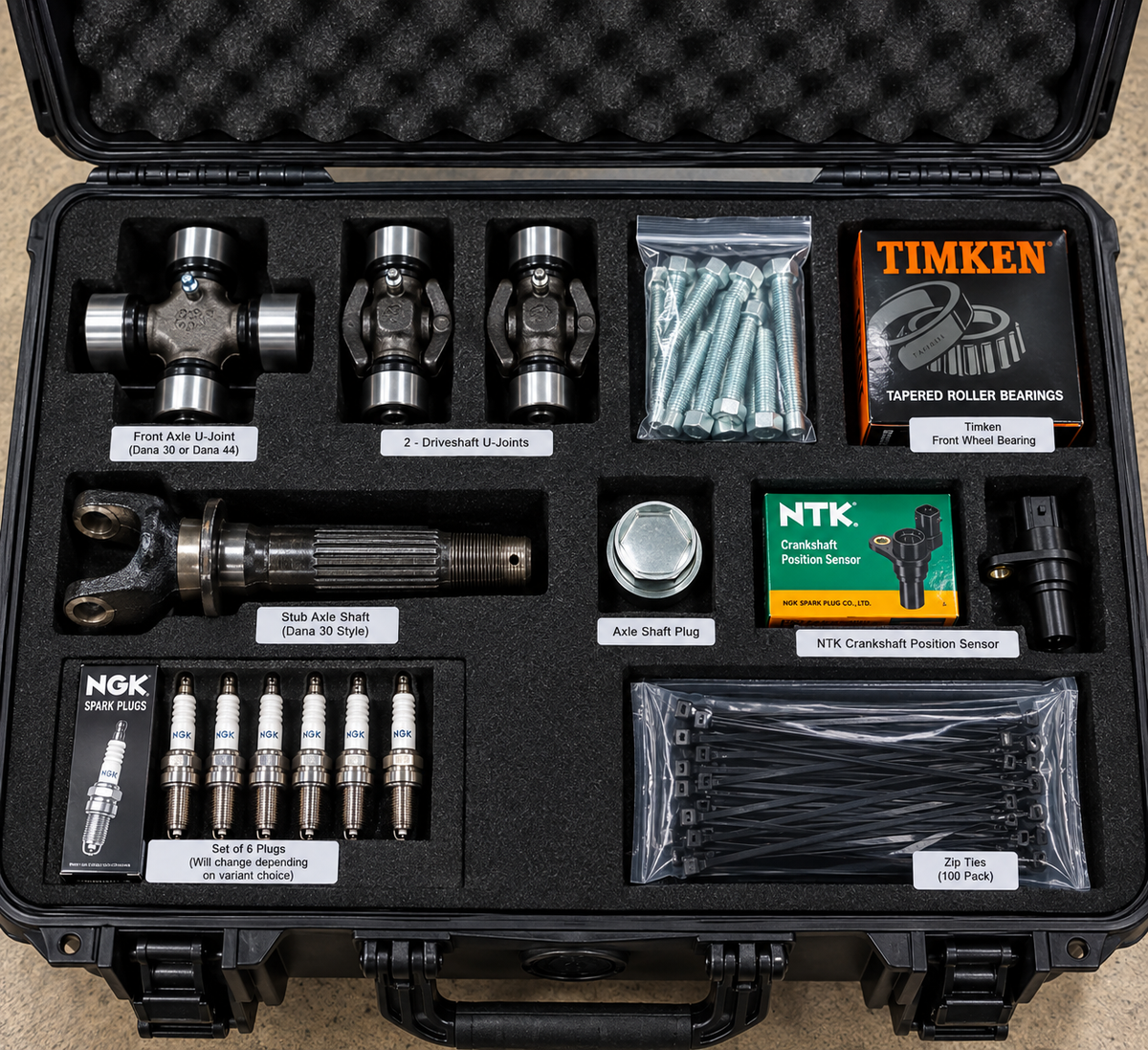 Insurance Kit Jeep TJ/XJ/WJ/ZJ