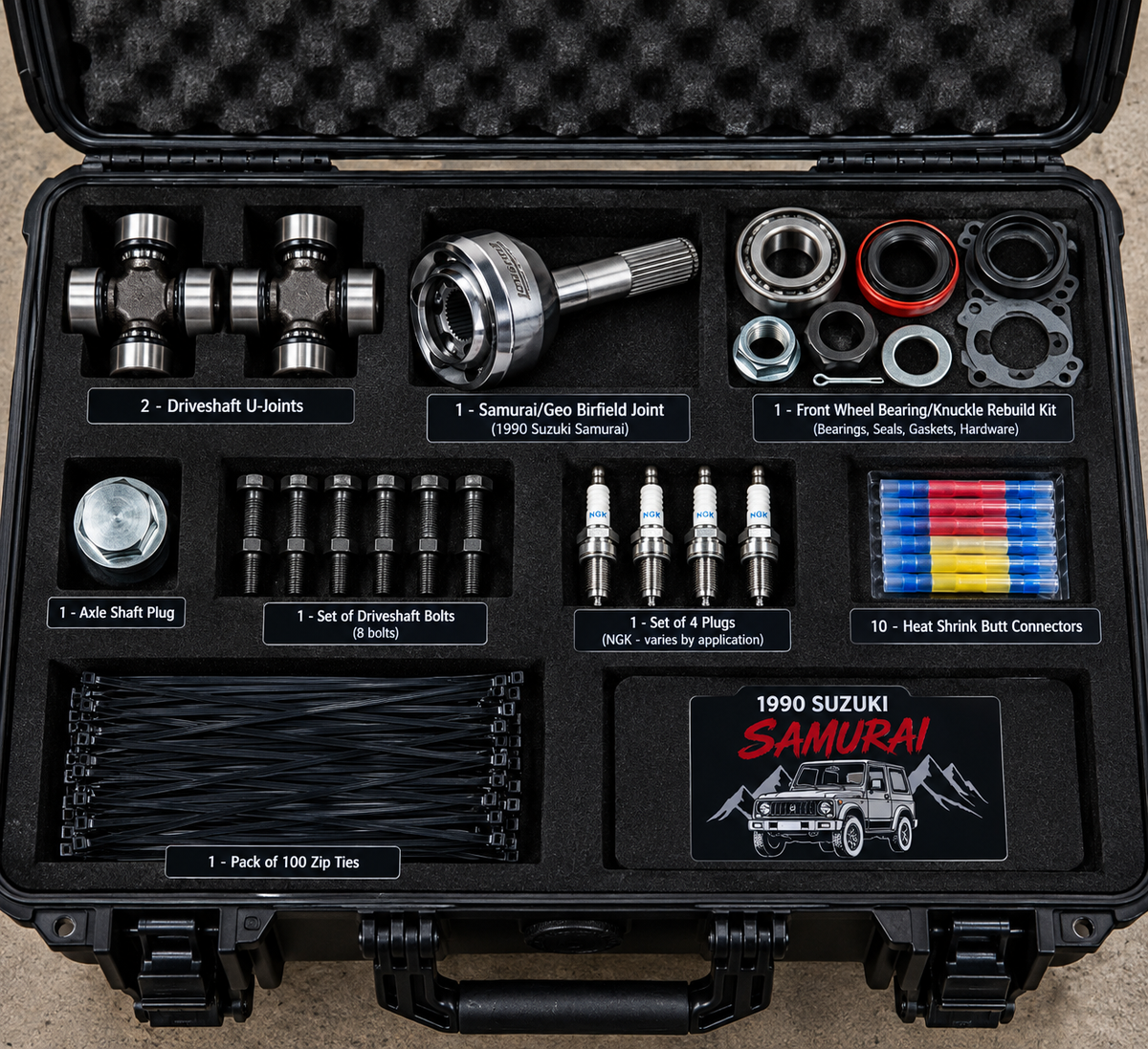 Insurance Kit Suzuki Samurai/Geo Tracker 1985-1995