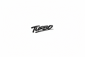 Jeep TJ & XJ "TURBO" sticker (Set of 2)