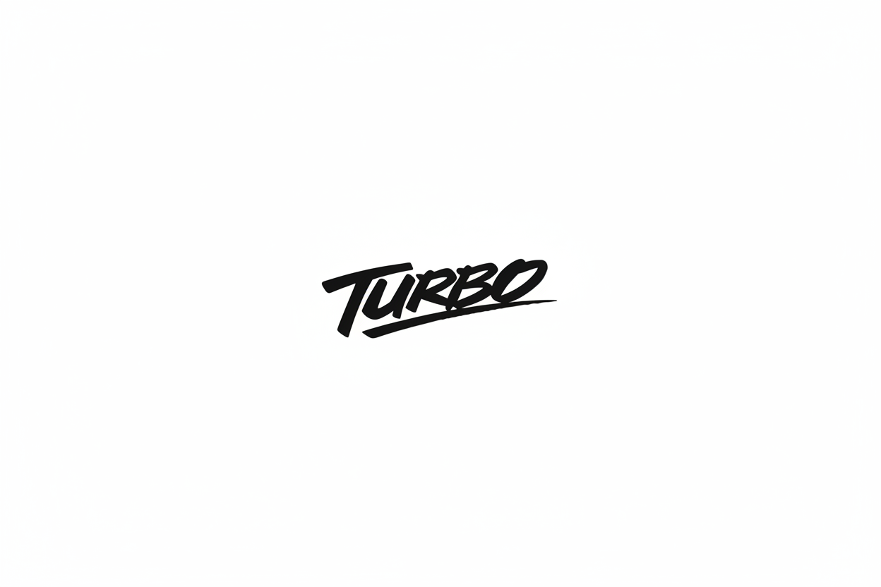 Jeep TJ & XJ "TURBO" sticker (Set of 2)
