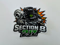 Section 8 2JZ Sticker