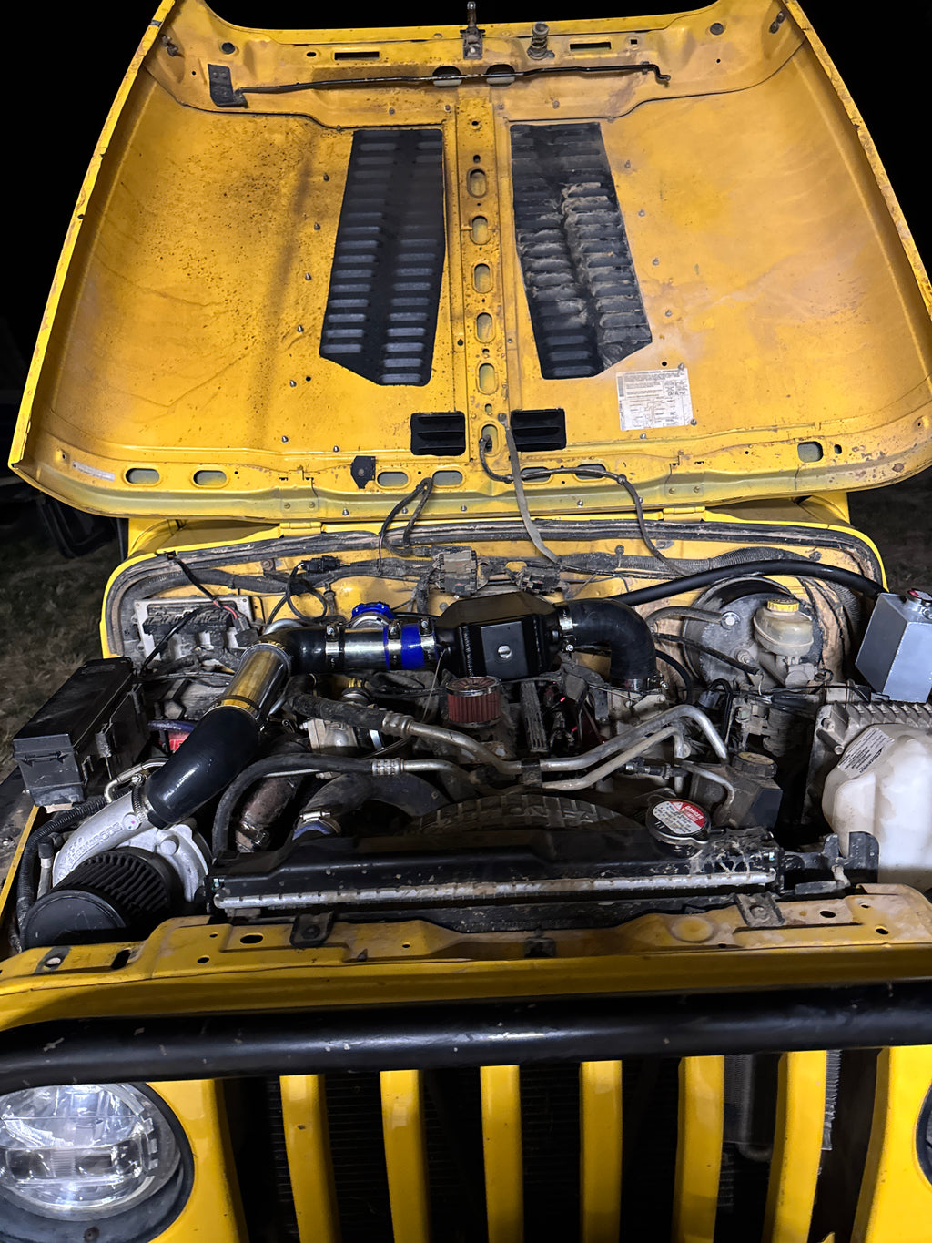 Water to air intercooler Kit