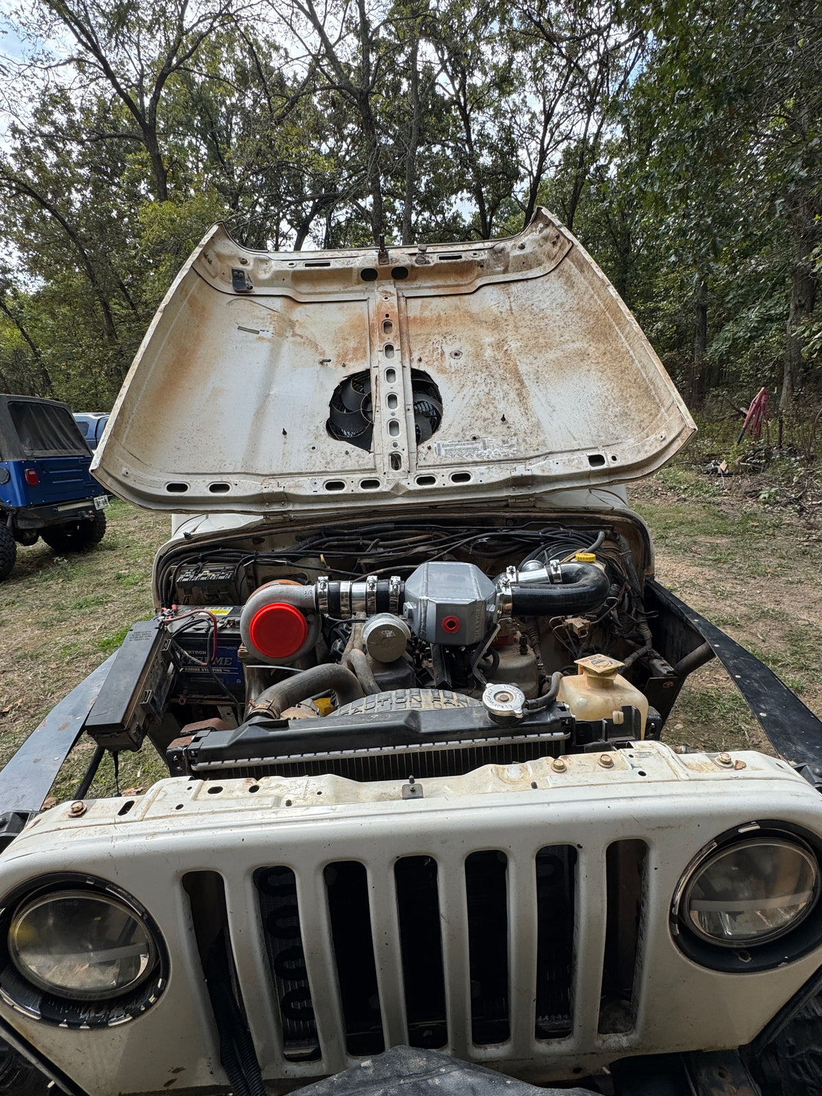 Water to air intercooler Kit